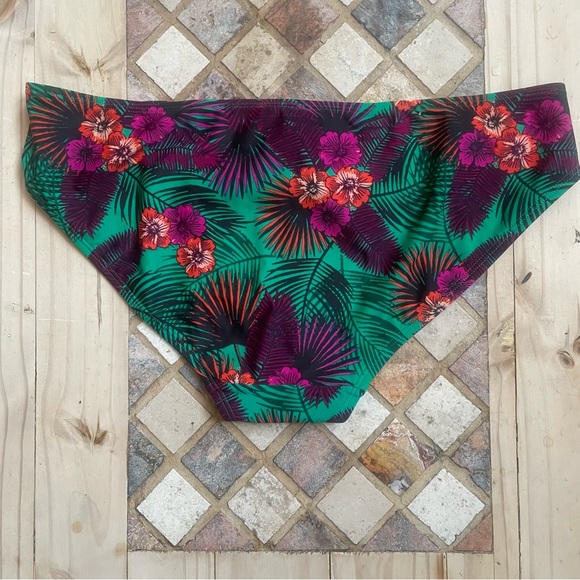 Gottex Profile Modern Tropical Bikini Bottom NWT - Picture 4 of 10